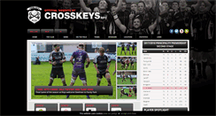 Desktop Screenshot of crosskeysrfc.com